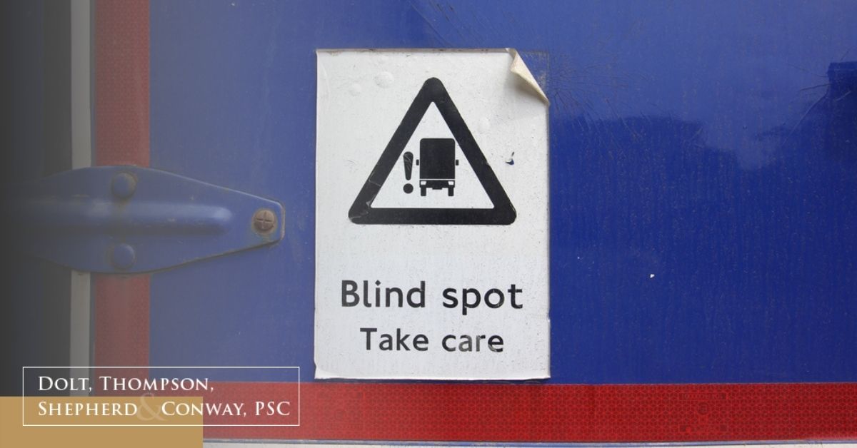 truck blind spot accidents